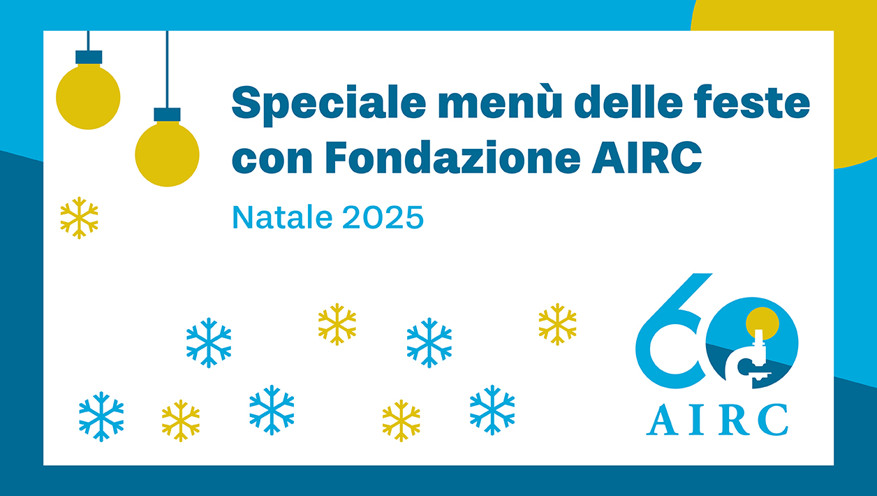 Airc Dicembre menu delle feste