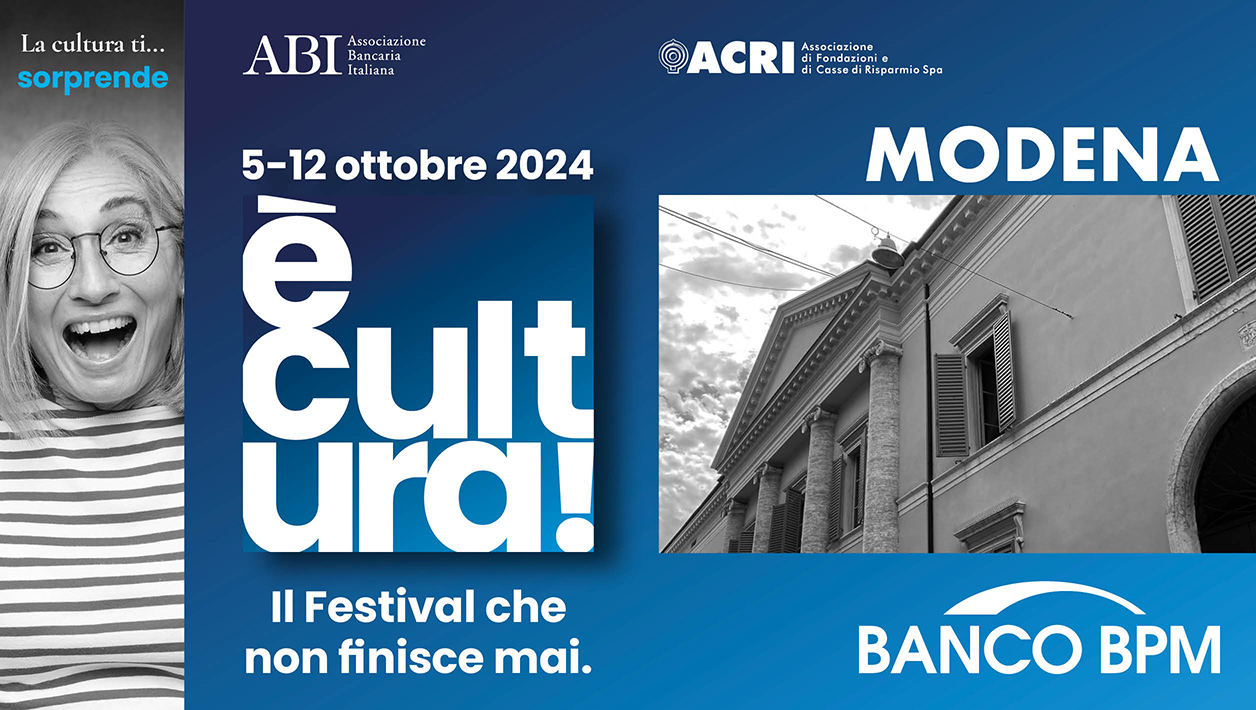 Banner Eventi Modena istituzionale ecultura 2024