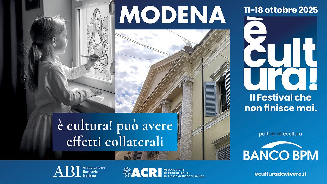 Banner Eventi istituzionale Modena ecultura2025