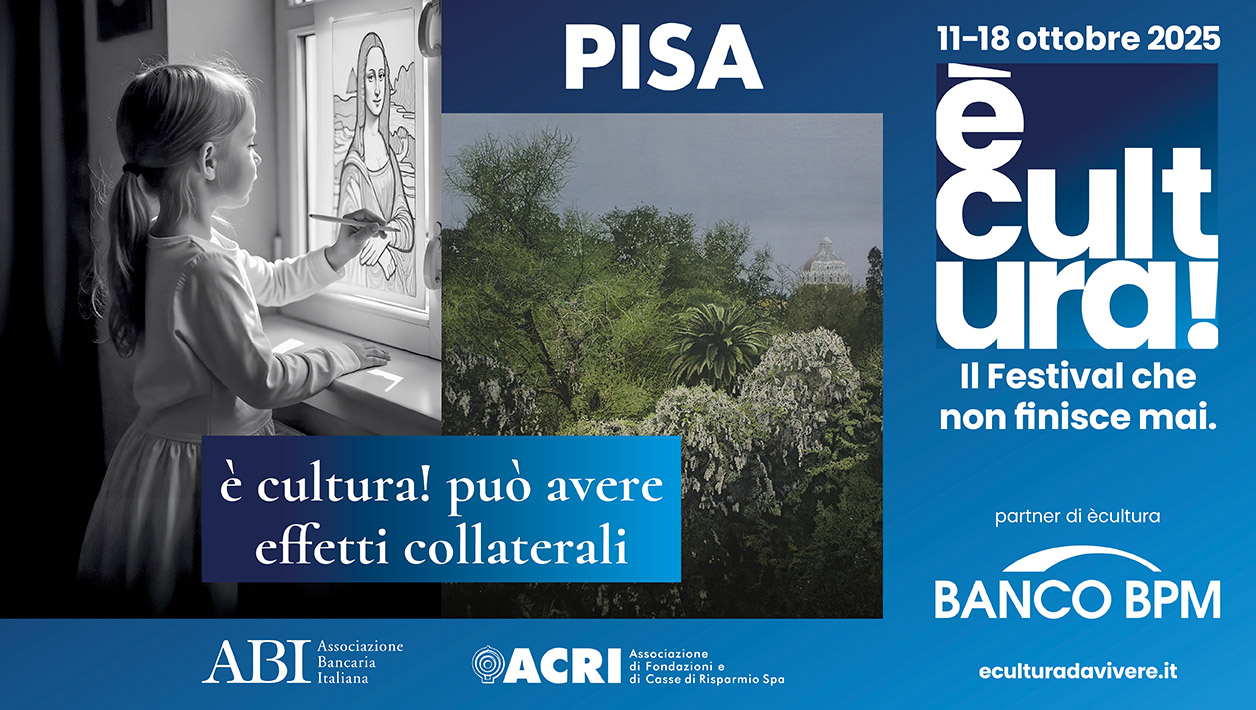 Banner Eventi istituzionale Pisa ecultura2025