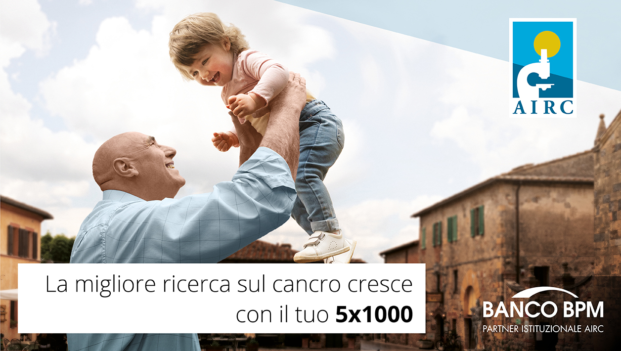 Dona il tuo 5x1000 ad AIRC